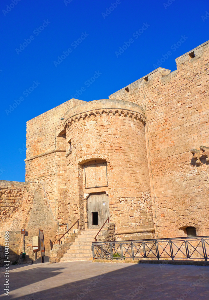 Castle of Monopoli. Puglia. Italy. 