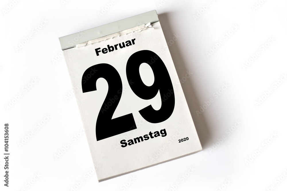 29. Februar 2020