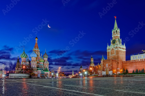 Obraz na plátně Московский кремль утром