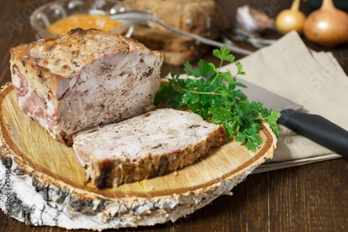 Fotografie Meat pate for dinner