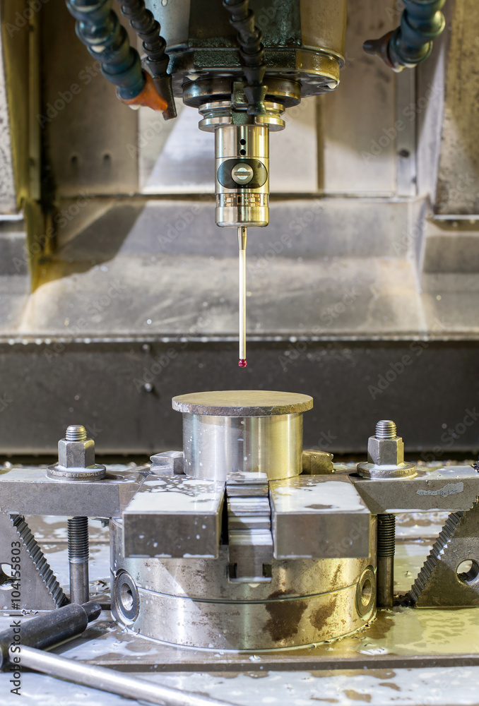 Industrial metal chuck die/mold sensoring. Metalworking and mech Industrial metal chuck die/mold sensoring. Metalworking and mech