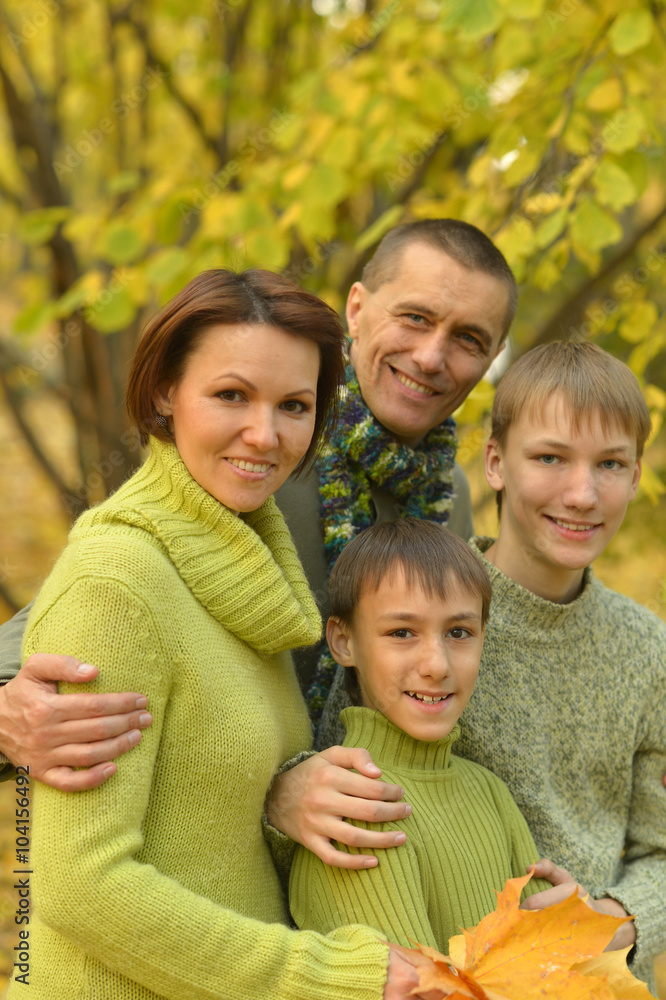 Happy smiling family Happy smiling family