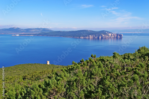 Wallpaper Mural Porto Conte sea Torontodigital.ca