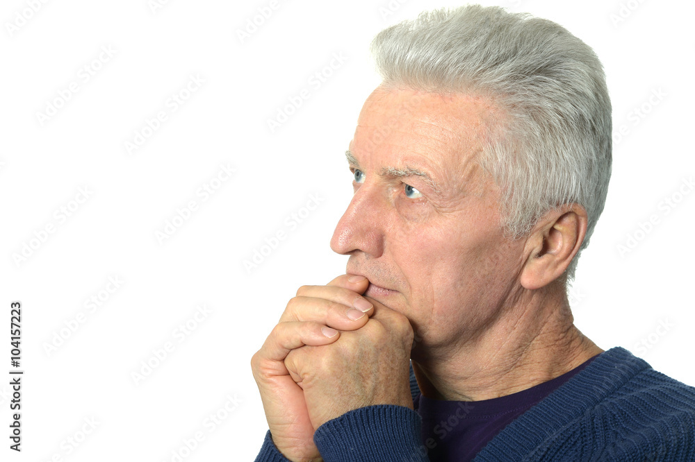 Portrait of a senior man Portrait of a senior man