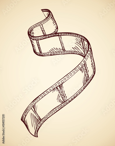 Film. Vector drawing