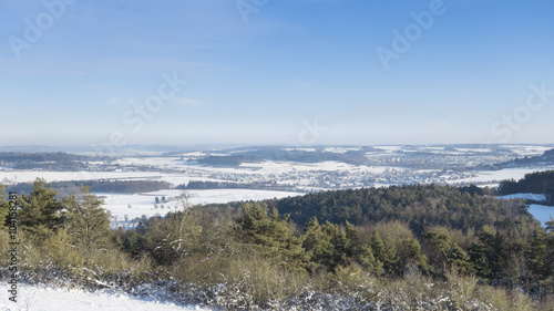 winter scenery Büchelberg Münklingen