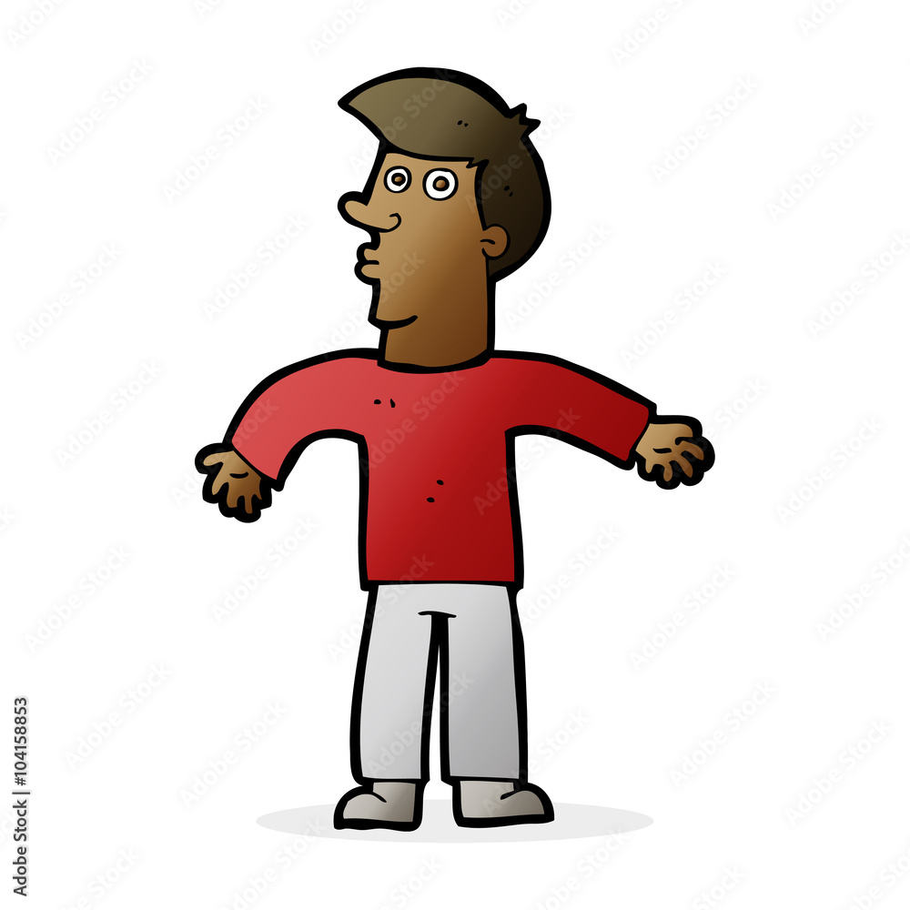 cartoon man shrugging shoulders cartoon man shrugging shoulders