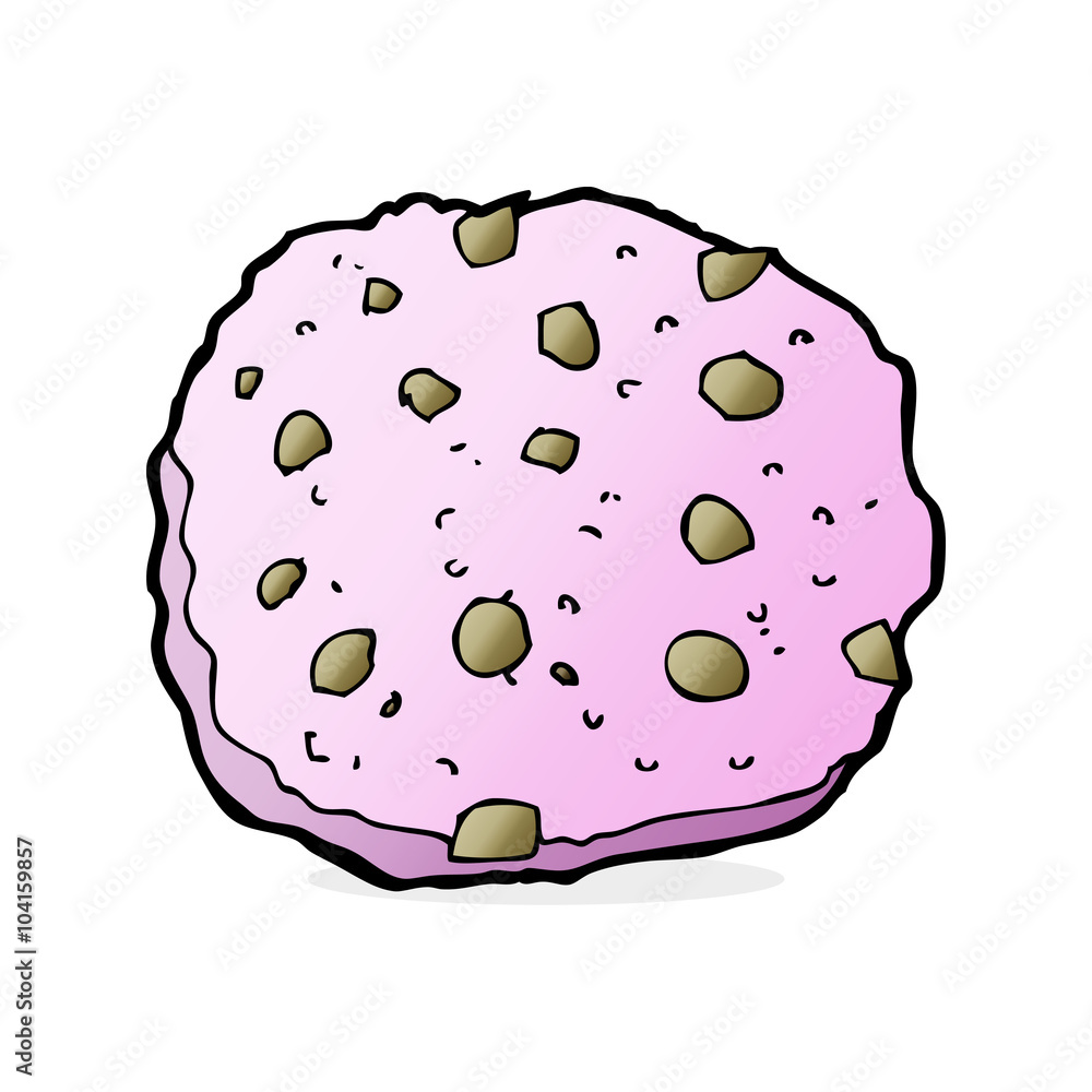 pink cookie cartoon pink cookie cartoon