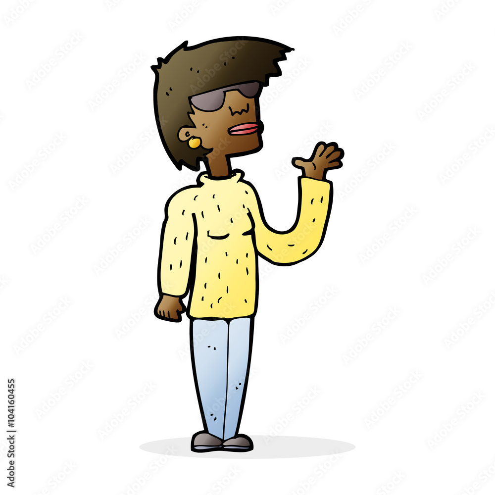 cartoon woman wearing spectacles cartoon woman wearing spectacles