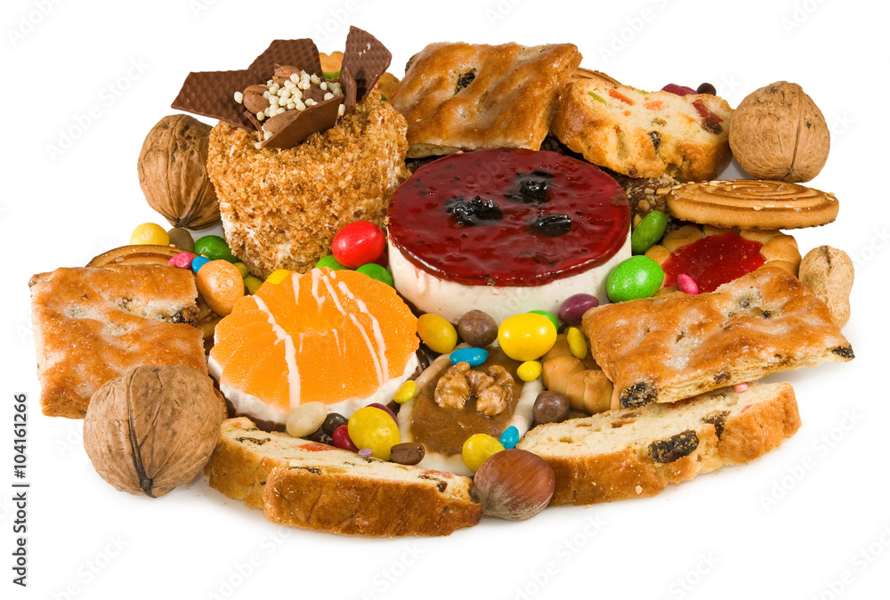 Image of various tasty cookies closeup Image of various tasty cookies closeup