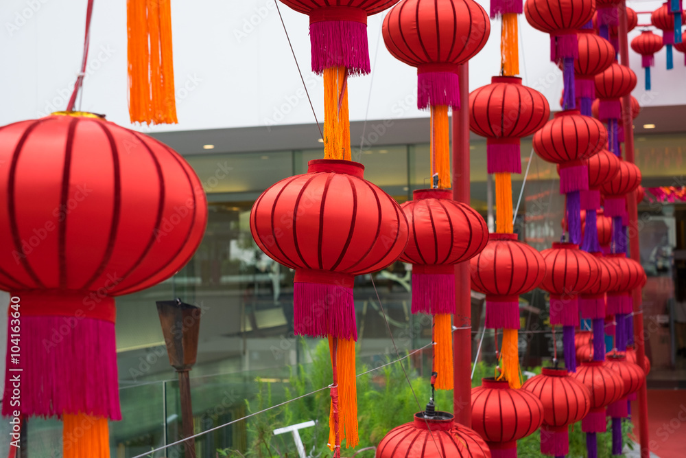 Fototapeta premium Chinese paper lantern