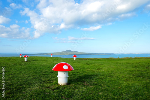 Mount Victoria in Devonport which is a harbourside suburb of Auckland, New Zealand.