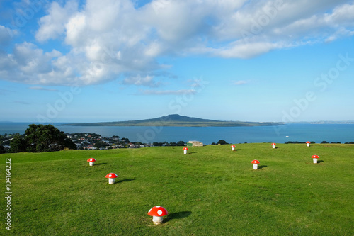 Mount Victoria in Devonport which is a harbourside suburb of Auckland, New Zealand.