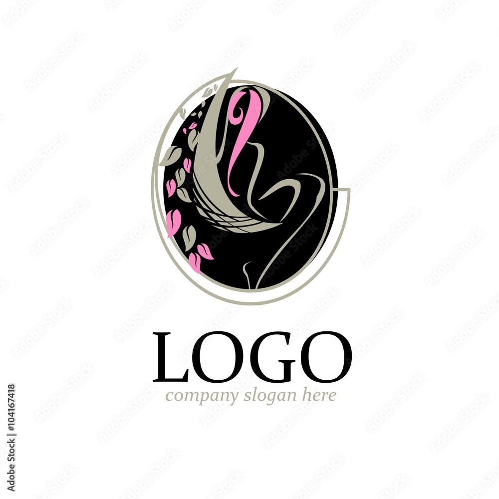 Vector of beautiful young woman icon. Silhouette of girl on a dark background / on a swing. Business icon for the company. Vector illustration. Vector of beautiful young woman icon. Silhouette of girl on a dark background / on a swing. Business icon for the company. Vector illustration.