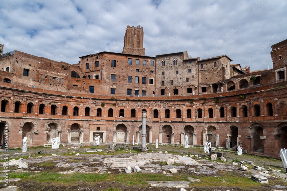 Ancient Forum Structure