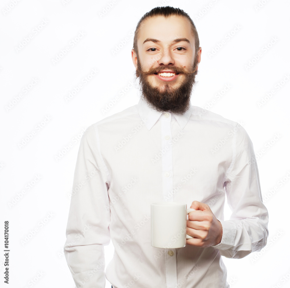 young man drinking a cup of coffee young man drinking a cup of coffee