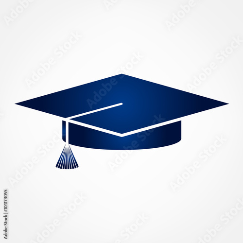 Graduation hat logo