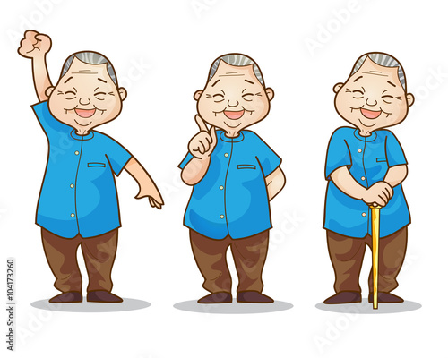 old man benign