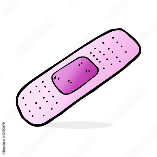 cartoon medical plaster