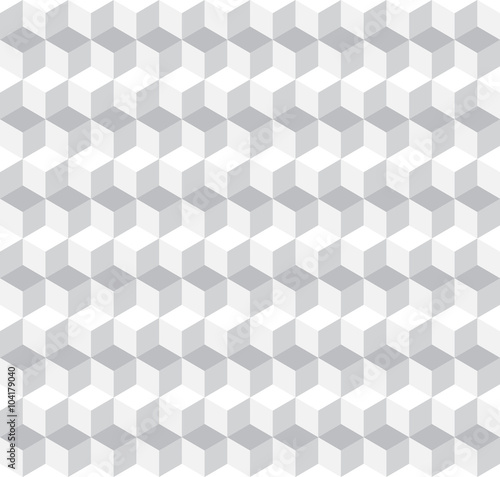 Fototapeta Naklejka Na Ścianę i Meble -  Cubic Seamless Pattern Background