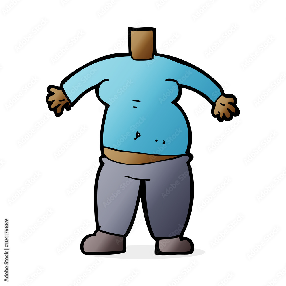 cartoon body (mix and match cartoons or add your own photo head)