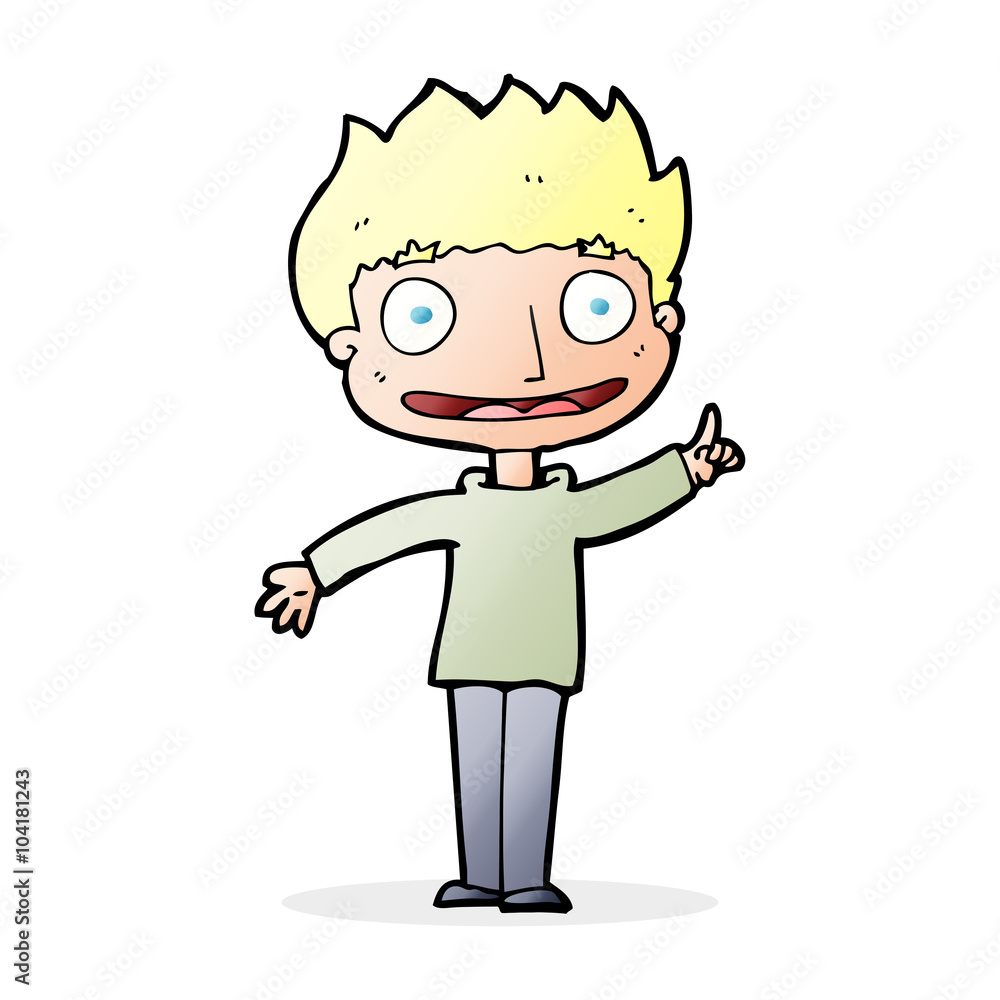cartoon happy boy cartoon happy boy
