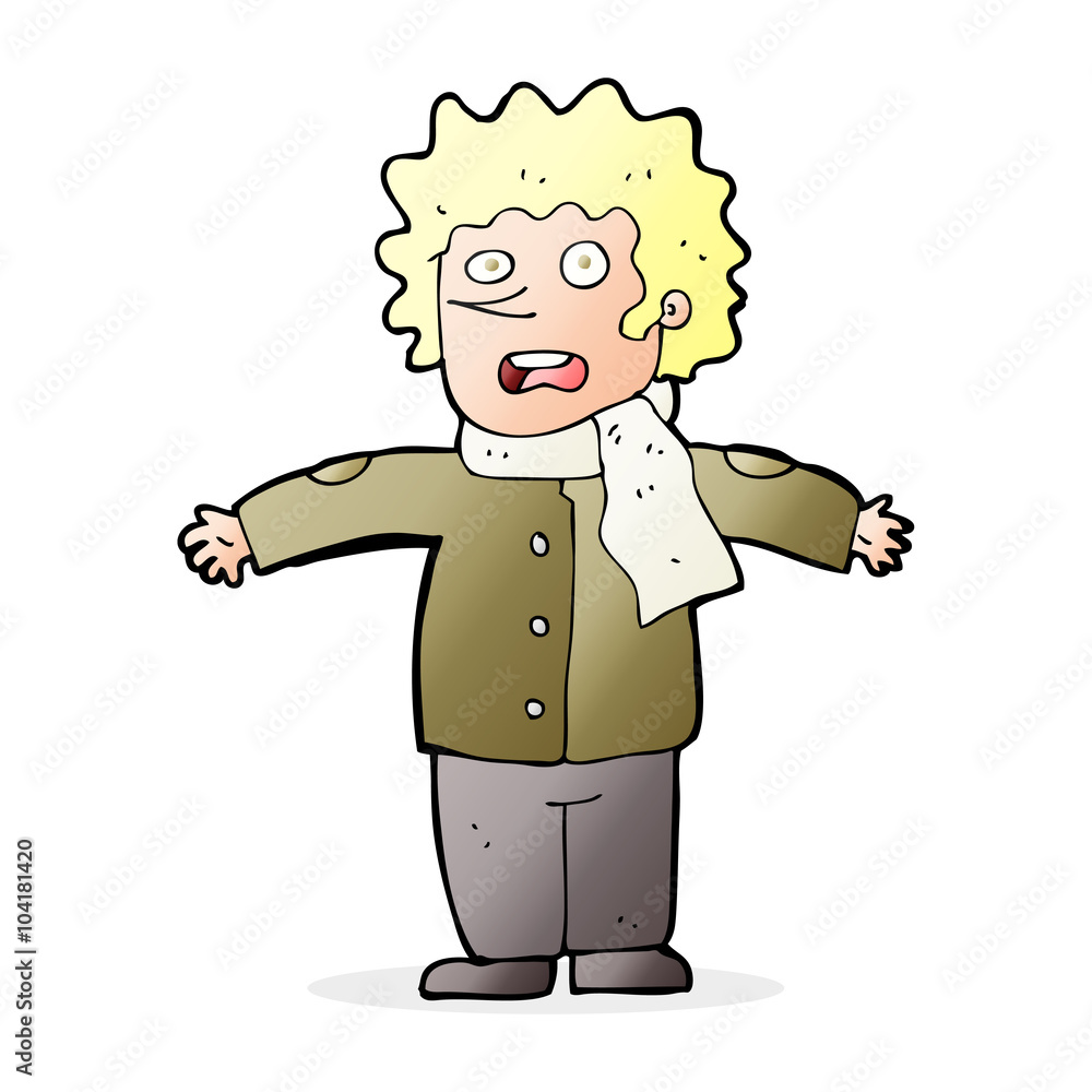 cartoon surprised man cartoon surprised man