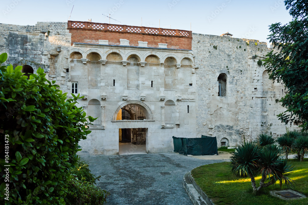 Palast des Diokletian in Split, Kroatien
