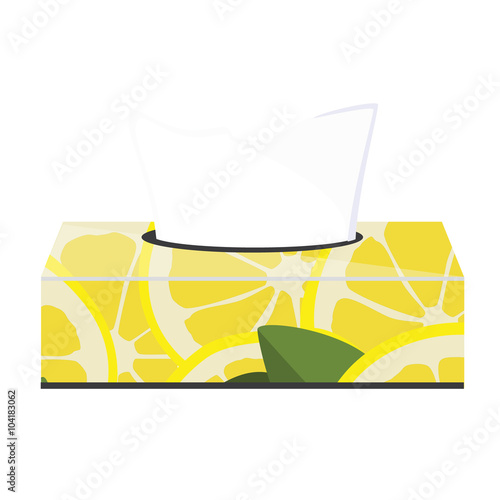 Tissue box vector
