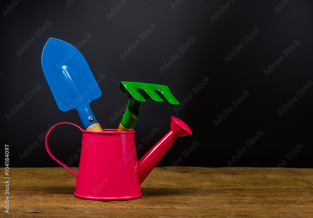 Obraz premium set of garden tools