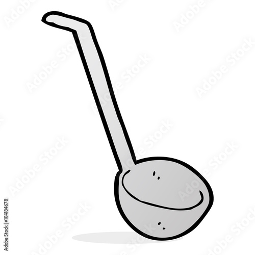 cartoon ladle
