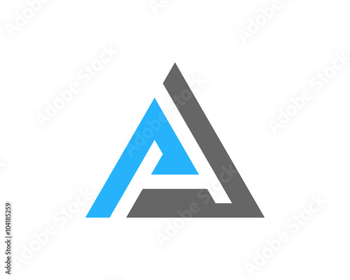 Free Download Letter A Modern Logo Design Element - GFXLoad