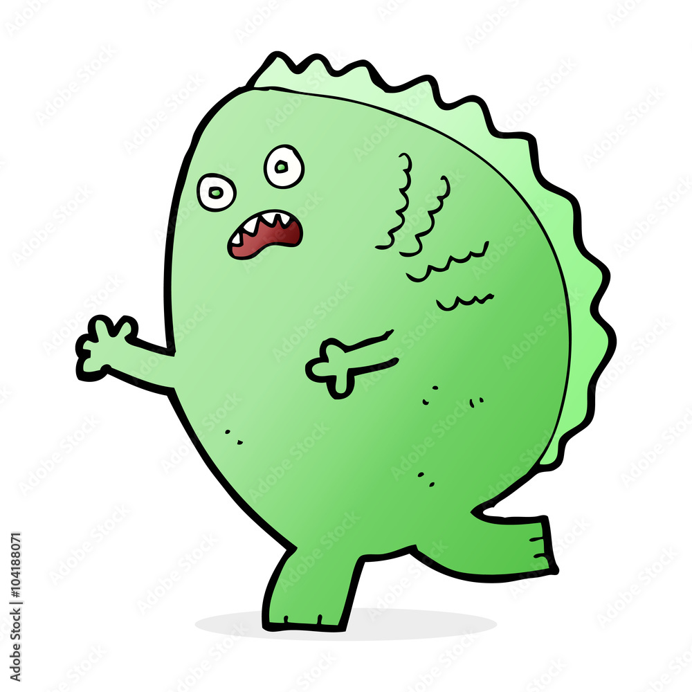 cartoon monster cartoon monster