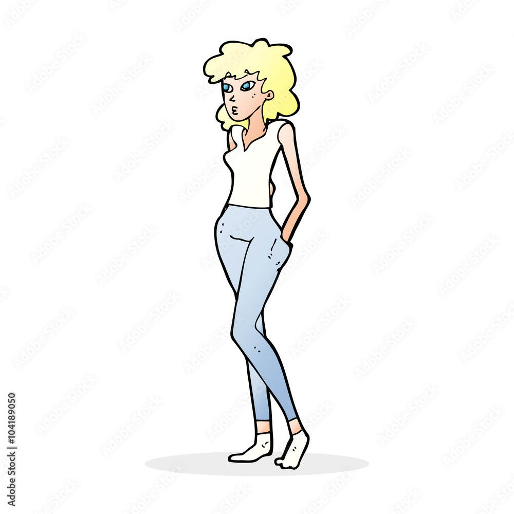 cartoon pretty woman cartoon pretty woman