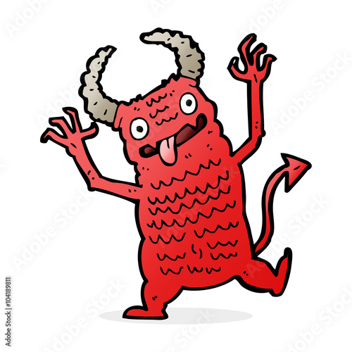cartoon demon