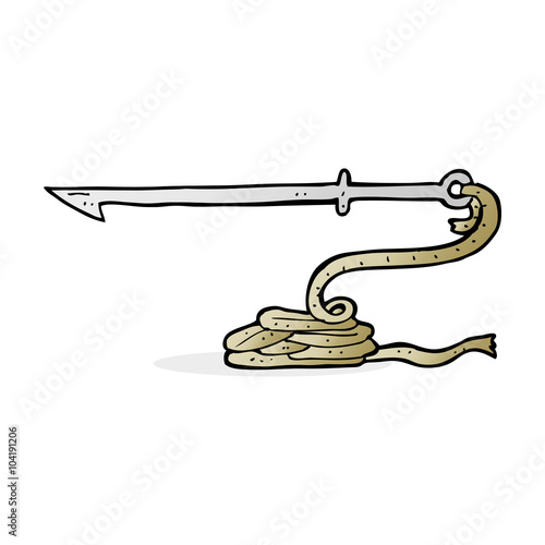 cartoon harpoon