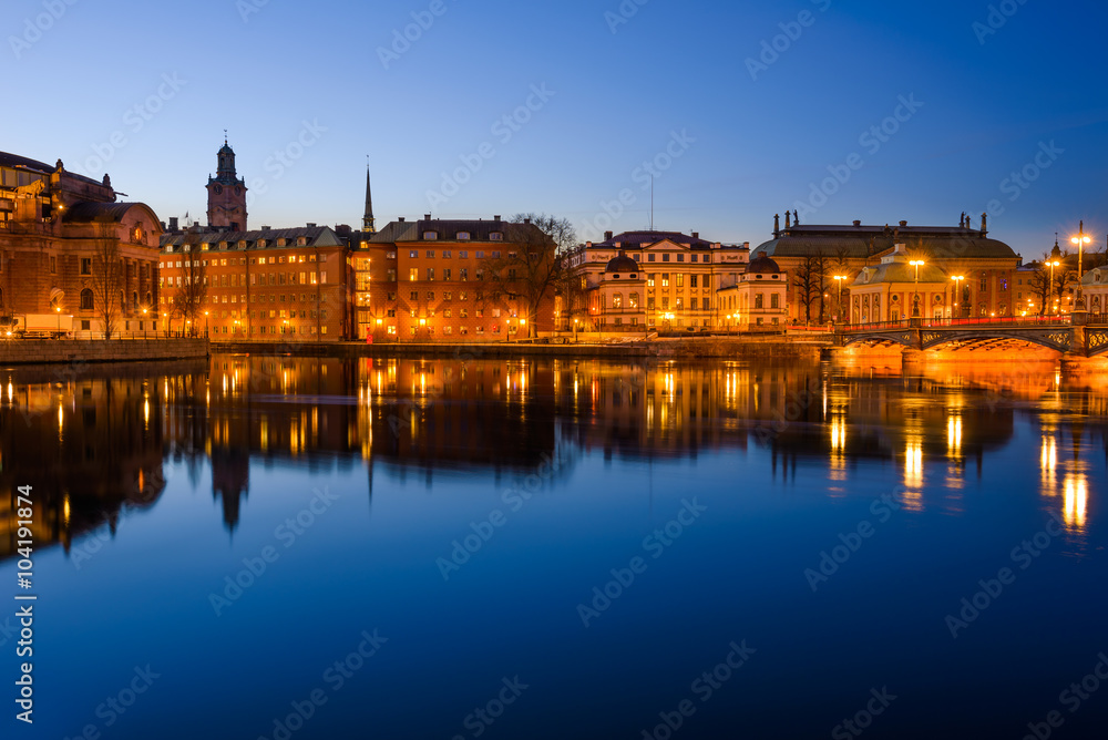 Stockholm at dawn