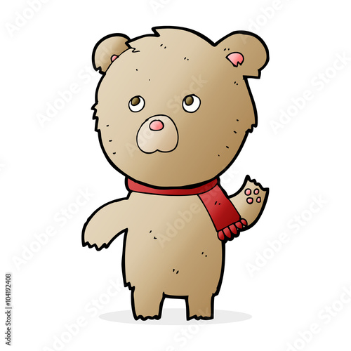 cartoon teddy bear