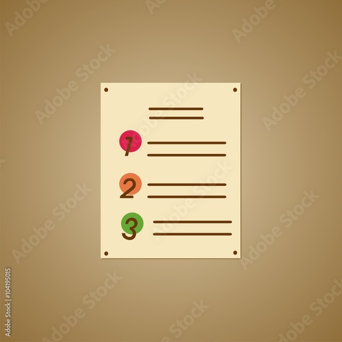 icono de menú para restaurante. Ilustración vectorial