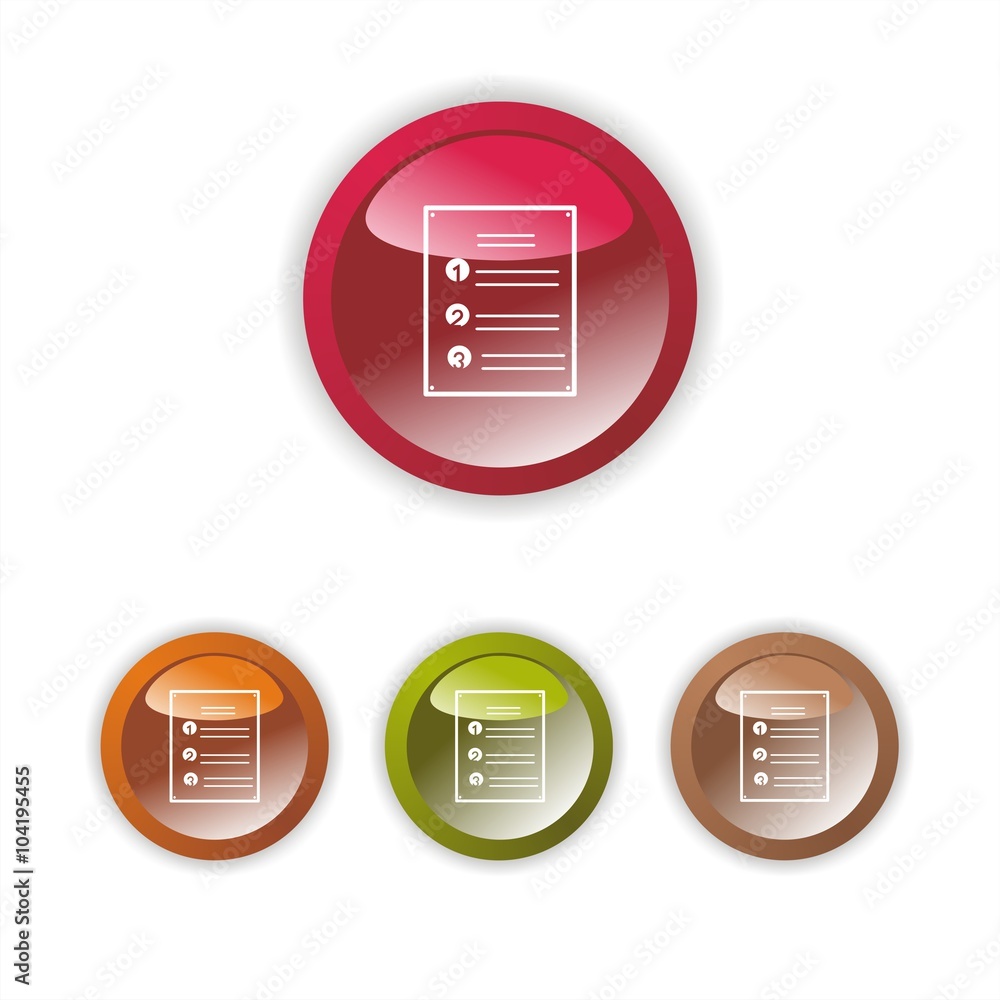 icono de menú para restaurante. Ilustración vectorial