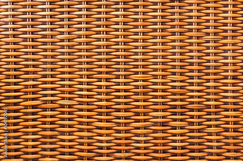 Brown wicker texture background
