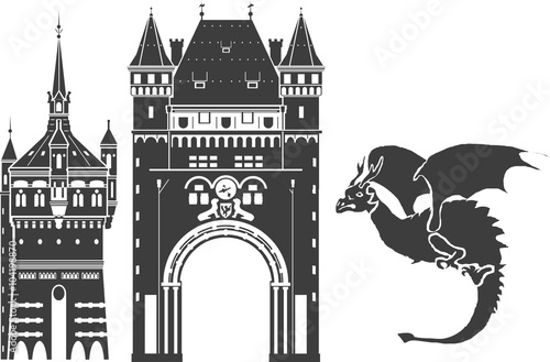 Worms_Deutschland_Skyline_Silhouette_Dom_Nibelungen_Stadt_Drache 