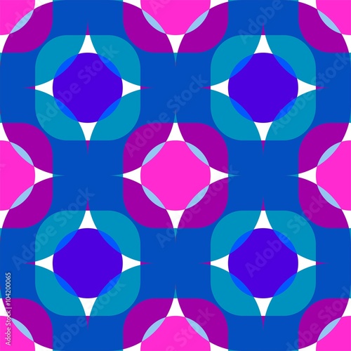 pink Design Tapete blau Muster Ornament Hintergrund türkis Druck Kachel Gestaltung Mosaik nahtlos endlos viereckig quadratisch