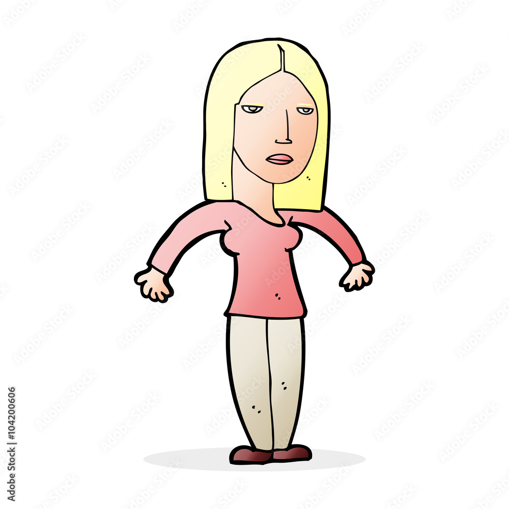 cartoon annoyed woman cartoon annoyed woman