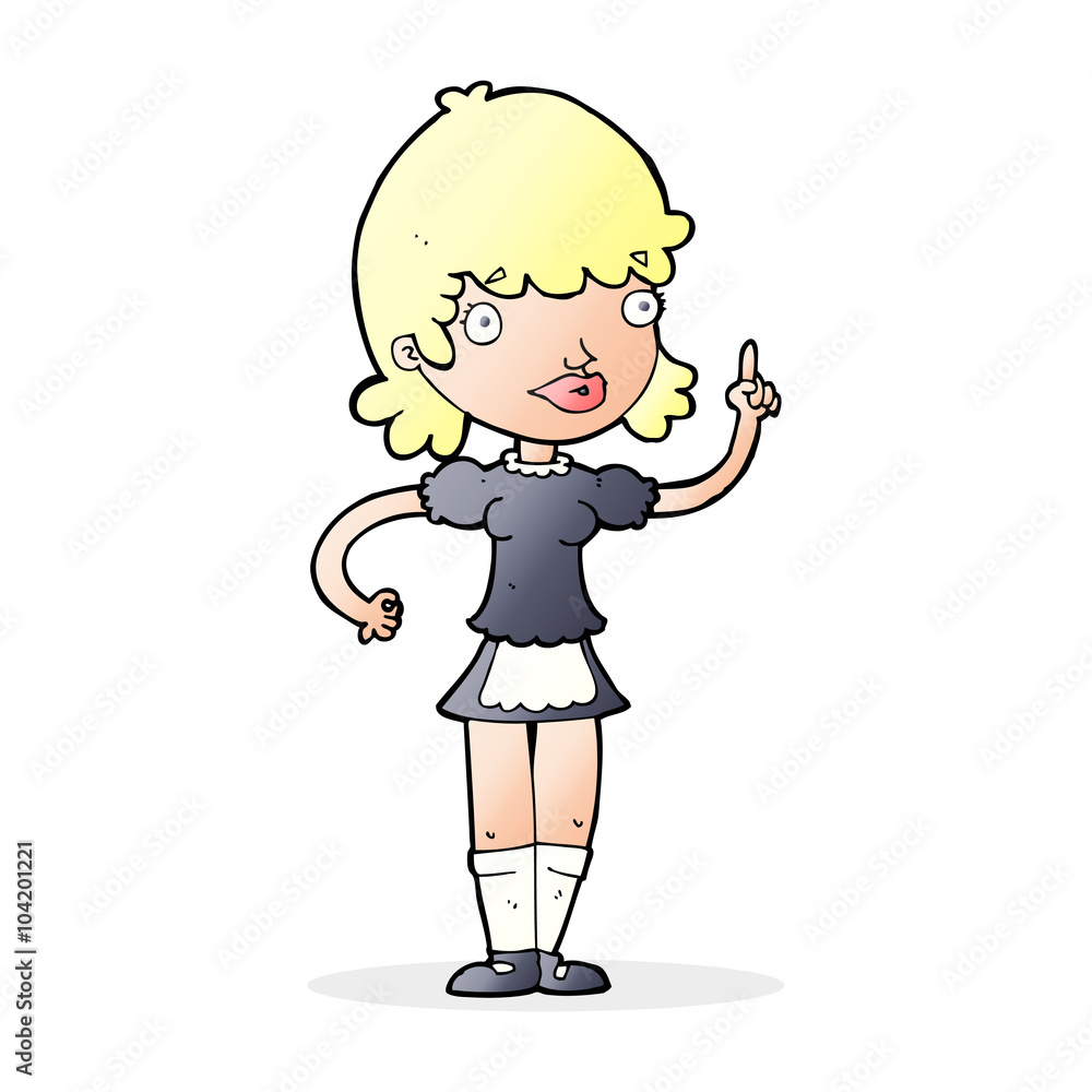 cartoon maid cartoon maid