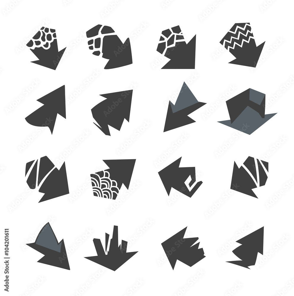 Arrows icons collection Arrows icons collection