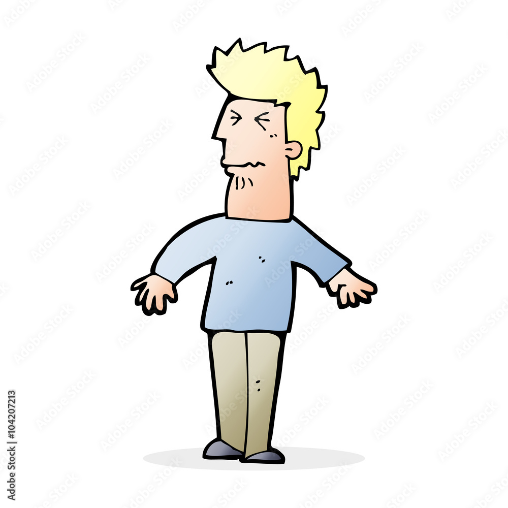 cartoon stressed man cartoon stressed man