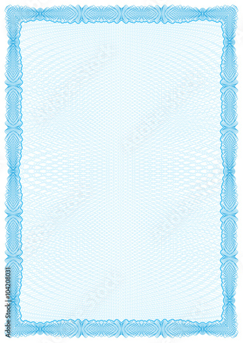 Certificate. Template diplomas, currency. Vector