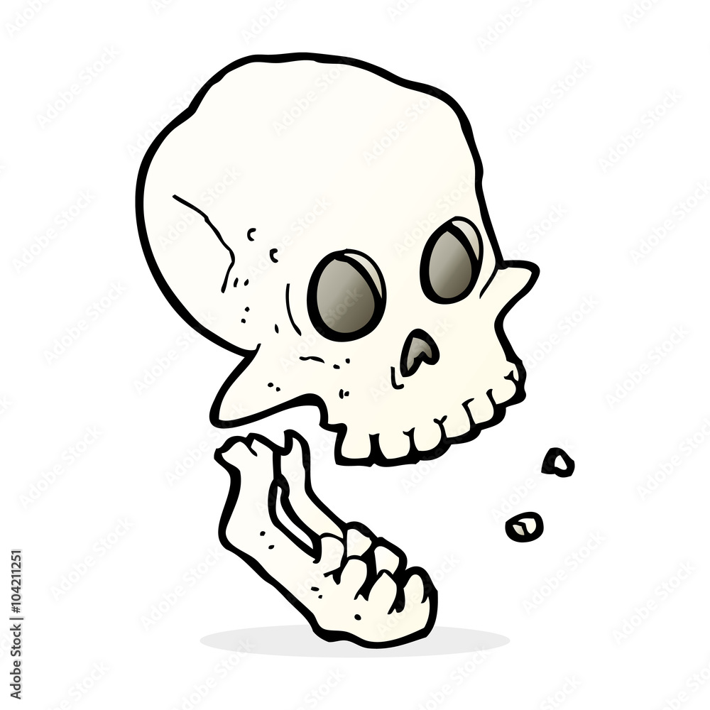 cartoon laughing skull cartoon laughing skull
