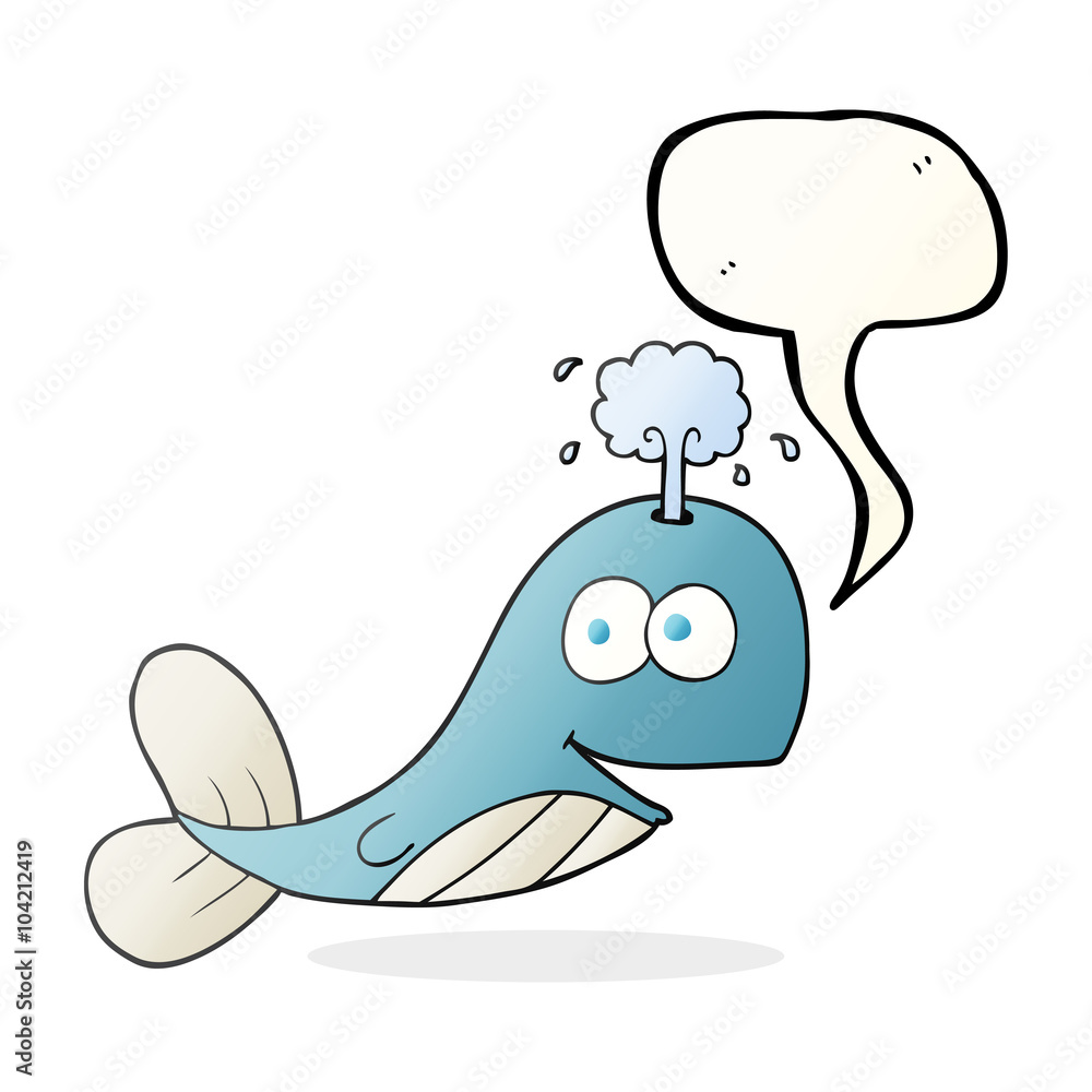 speech bubble cartoon whale speech bubble cartoon whale